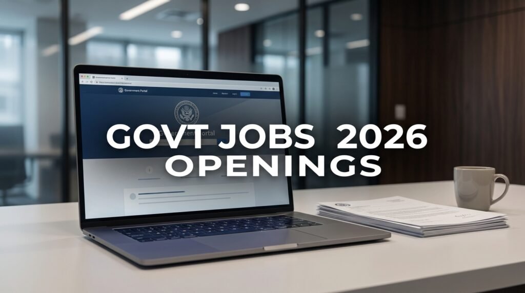 Latest govt jobs 2026